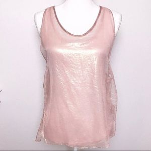 Anthropologie Deletta tie tank XS